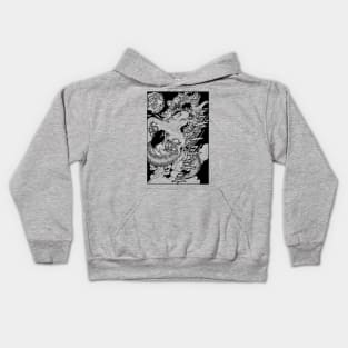 Street Fighter - Ryu vs. Blanka - Korean Manga Version Kids Hoodie